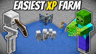 Easy Skeleton Spawner XP Farm - Minecraft 1.20 Tutorial