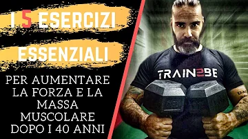 Come aumentare la massa muscolare a 40 anni?