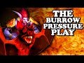 Grubby | "The Burrow Pressure Play" | Warcraft 3 | ORC vs ORC | Twisted Meadows