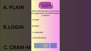 Which authentication mechanisms are supported by the SMTP sampler in JMeter