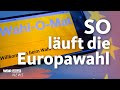 Europawahl 2024: So wird das EU-Parlament gewählt | WDR Aktuelle Stunde