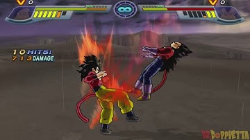 [Dual TAS] DBZIW - SSj4 Goku (GT) vs SSj4 Vegeta (GT) {11K Subs Special}