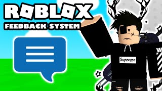 Roblox Studio Model - FEEDBACK/REPORT SYSTEM