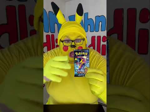 Pikachu Opens Pokemon Cards! Shining Fates!