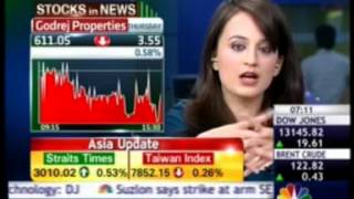 CNBC Power Breakfast 30 March 2012 21sec Godrej Properties   Redevelopment Foray 07 11am