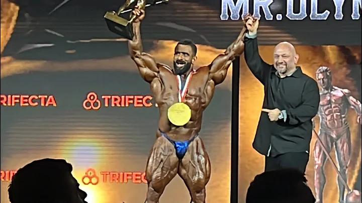 Hadi Choopan wins Mr. Olympia! Live from Las Vegas...