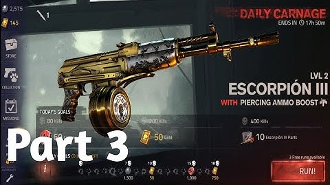 Into The Dead 2 | ESCORPION III LVL 2 - Gameplay Walkthrough Part 3