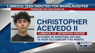 Lubbock teen indicted on manslaughter charge after shooting leaves 16-year-old dead