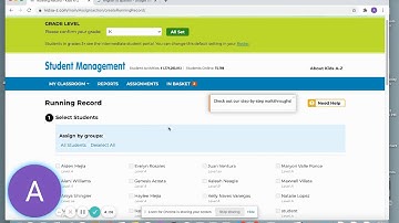 How Remote Teachers can assign Running Records on Razkids/Razplus