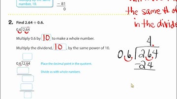 Ch3 Lesson 8   Divide Decimals by Decimals Video Lecture