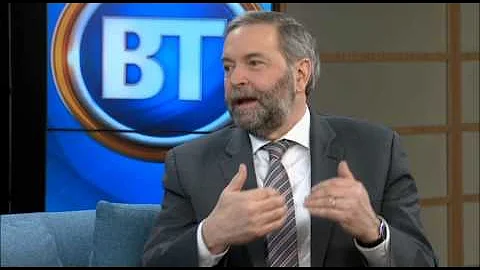 NDP Leader Thomas Mulcair
