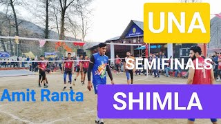 Shimla v/s Una Volleyball match