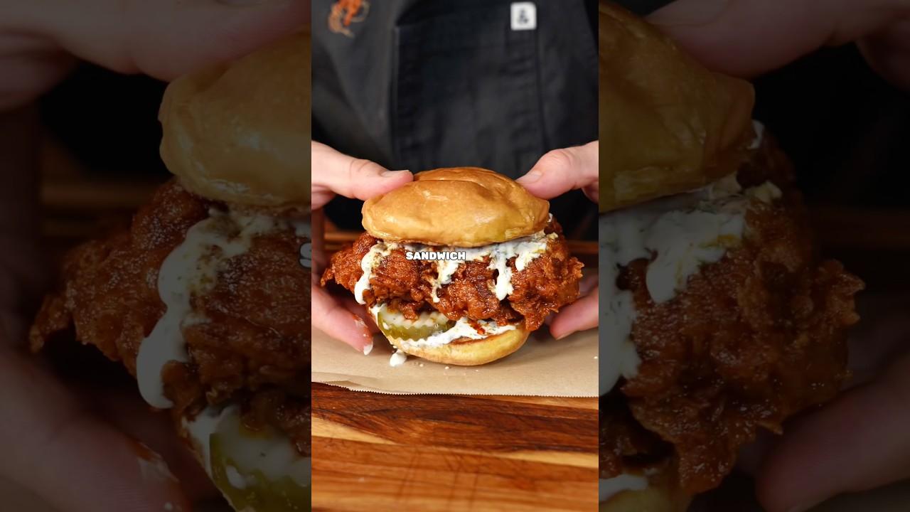 The PERFECT Fried Chicken Sandwich 🔥