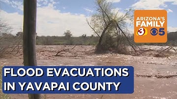 Overstromingen in Yavapai County dwingen inwoners tot evacuatie