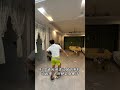 One person, one shuttlecock, one racket, half an hour every day, #HomeWorkout #Badminton #Exercise