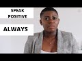 How to Take Charge of Your Life// SPEAK POSITIVE