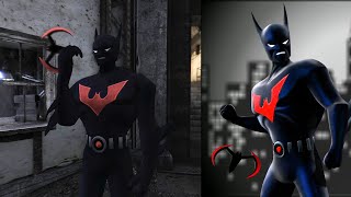 Batman Arkham City Skins Batman Beyond Animated and Batarang From Injustice GAU Mobile