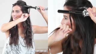 Create Loose Curls with the Amika 19mm Tourmaline Curler