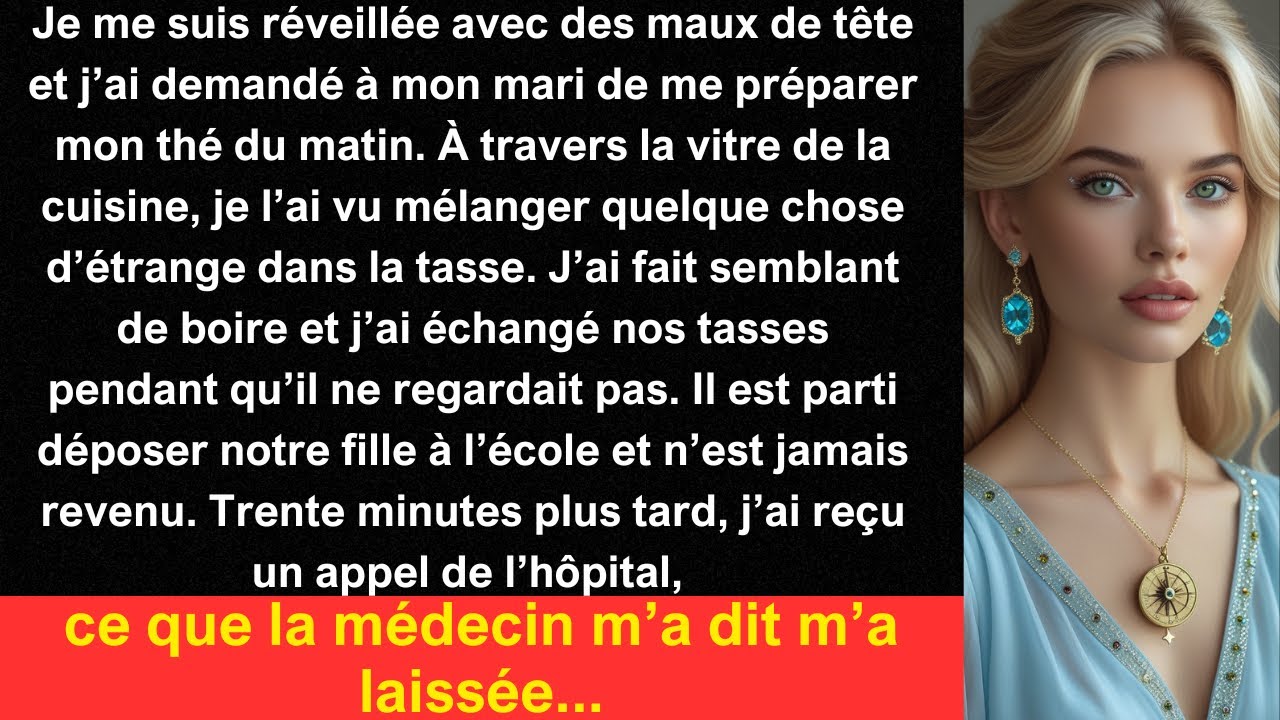 Je me suis réveillée avec des maux de tête et j’ai demandé à mon mari de me préparer mon thé du...