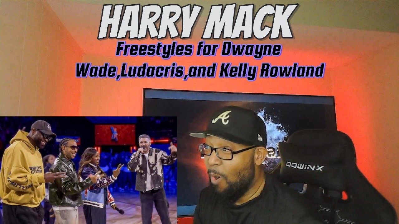 CRAZY FLOWS! Harry Mack Freestyles at NBA ALLSTAR GAME Reaction