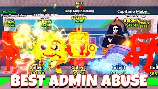 How I Stole Insane Secrets During Admin Abuse... Steal A Brainrot