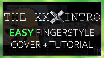 The XX - INTRO Guitar tutorial (lesson) EASY