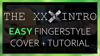 Video thumbnail of "The XX - INTRO Guitar tutorial (lesson) EASY"