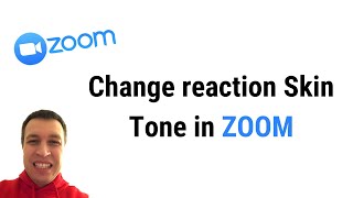 How to CHANGE REACTION SKIN TONE in ZOOM? screenshot 3