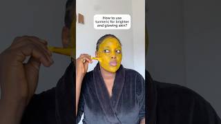 How to use turmeric for brighter and glowing skin. #turmeric #hyperpigmentation #turmericbenefits