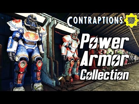 Fallout 4 - Epic Power Armor Collection - All Paint Jobs, incl. new ones [Contraptions DLC]
