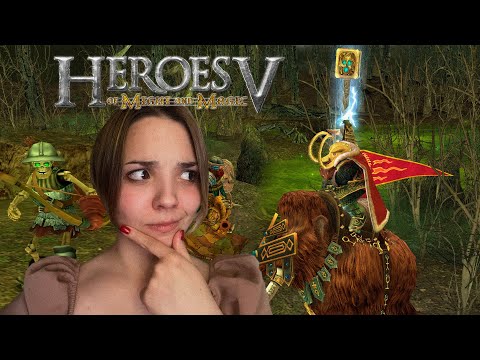 Видео: Возвращение легендарных героев | Heroes of Might and Magic V #1