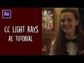 CC LIGHT RAYS -ae tutorial