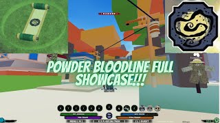 POWDER * NEW * BLOODLINE SHOWCASE !!!  | Shindo Life