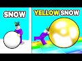 I Upgraded To Yellow Snow To Get More Roll Speed On Roblox