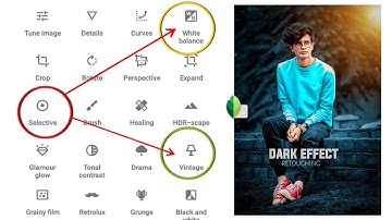 snapseed dark effect photo editing | Snapseed best photo editing in tamil | photo editing tamil
