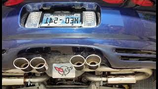 Cold Start Corvette C5 345 Amazon Cat Back System.