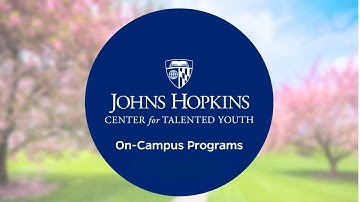 CTY On-Campus Programs | Johns Hopkins Center for Talented Youth