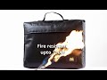 Fireproof Bag amazon product promo video in china