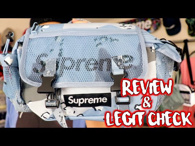 Supreme Leather Waist Bag SS17 [Review] 