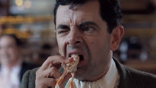 Mr Bean Tries Seafood... | Mr Bean's Holiday | Mr Bean