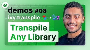 Ivy: Demos - 08 Transpile Any Library