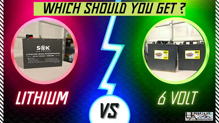 LITHIUM VS 6v BATTERIES FOR YOUR RV | WHICH ONE SHOULD YOU BUY ? | RV BATTERY UPGRADE