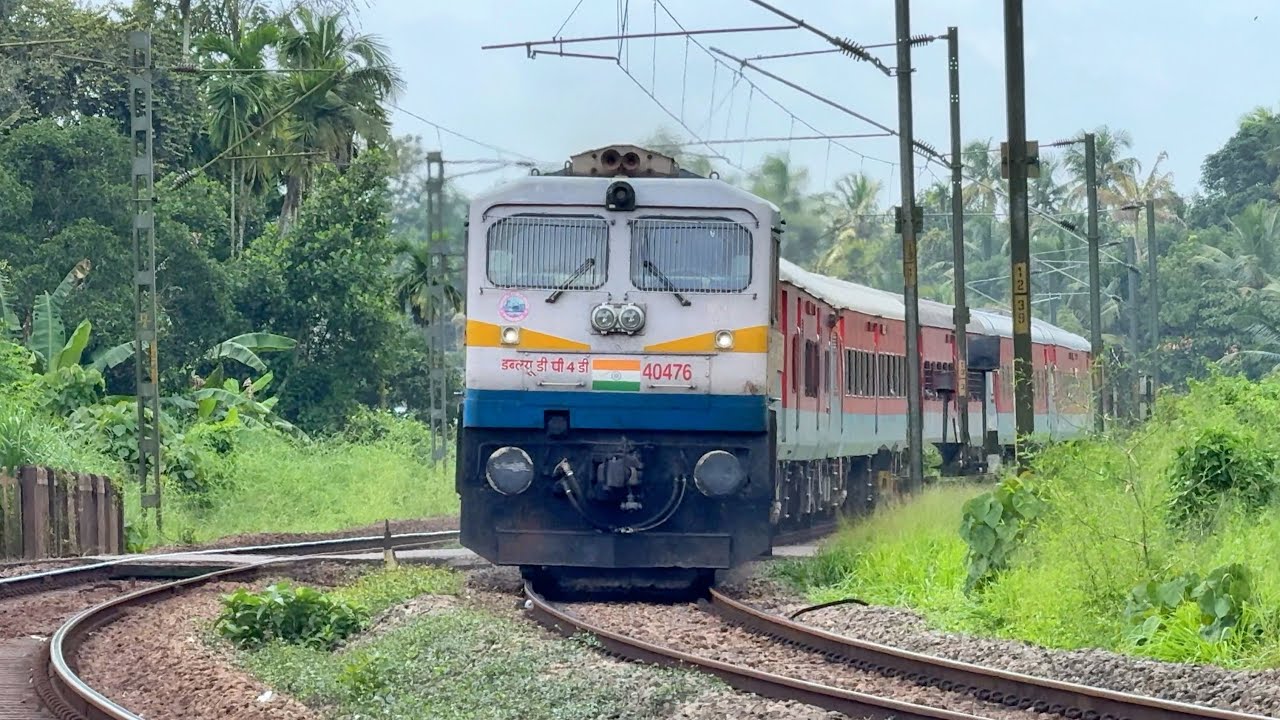 LHB + EMD Combo!! Ernakulam Velankanni Express 