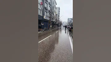 لحظه زلزال تركيا غازي عنتاب شارع الايراني 