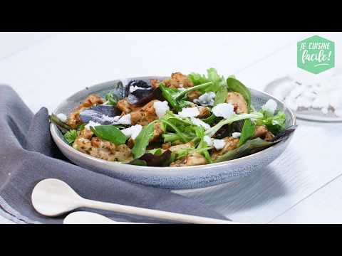 recette-facile-de-salade-croustillante-de-poulet-à-l'asiatique