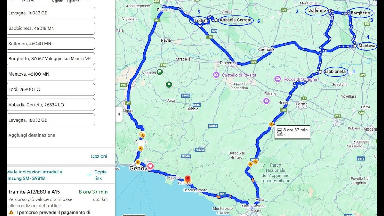 7- 8 novembre 2025 gita a:  Mantova