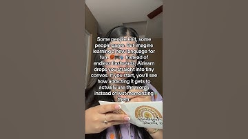 A hobby that actually talks back. 🗣 #AirlearnVibes