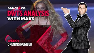 DWTS MAKS ANALYSIS: Week 1 - Opening Number