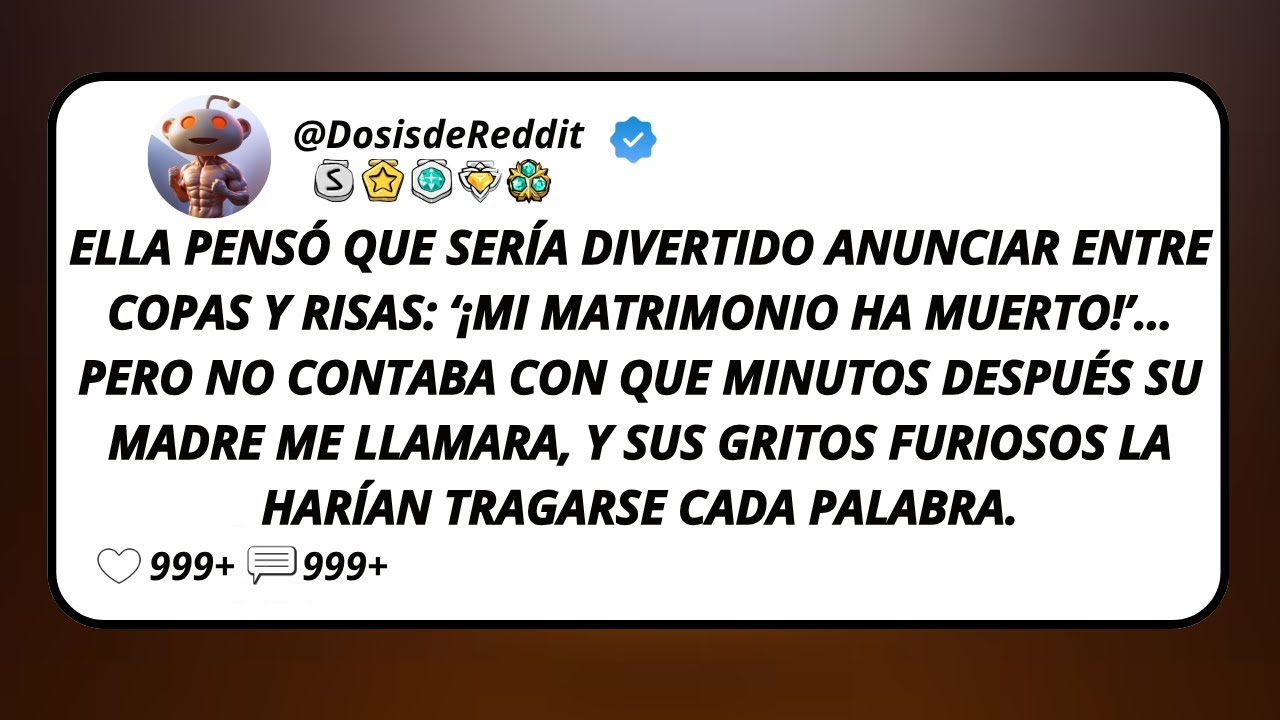 Ella Pensó Que Sería Divertido Anunciar Entre Copas Y Risas: ‘¡Mi Matrimonio Ha Muerto!’…