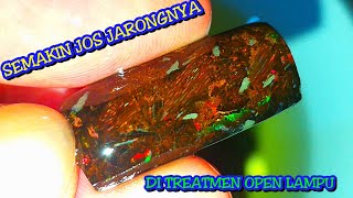 WOW JARONGNYA MAKIN JOSS  DI TREATMEN OPAN LAMPU